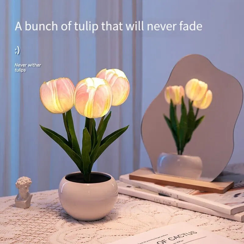 LED Tulip Lamp