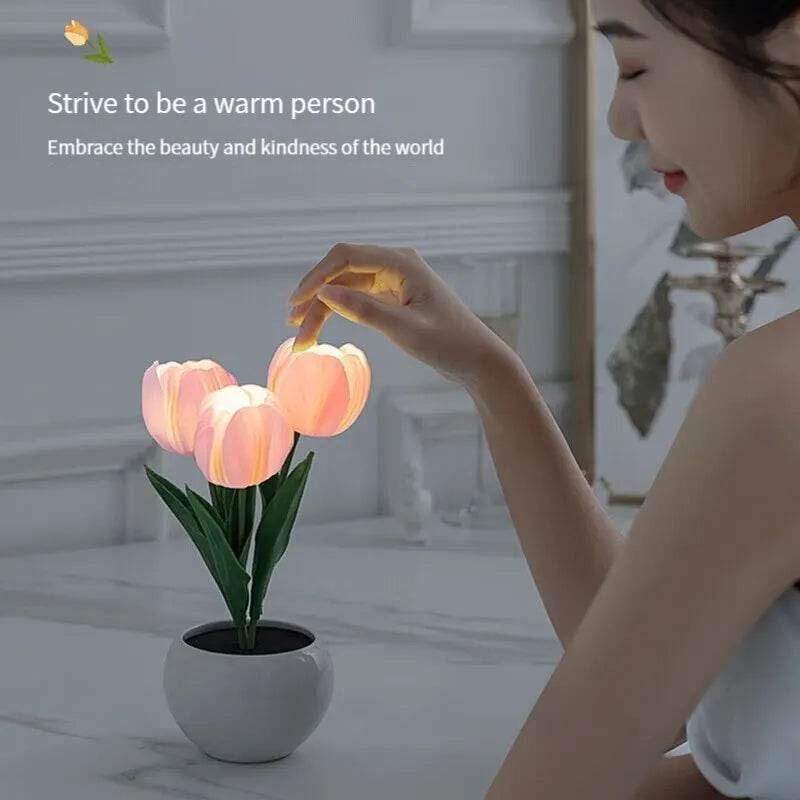 LED Tulip Lamp